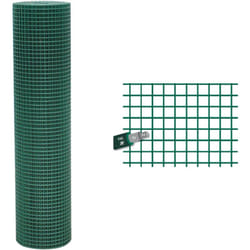 Rete elettrosaldata plastificata 120 x 25 m