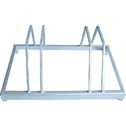 Iperbriko - Portabiciclette 4 posti 40x113 cm in acciaio