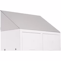 Tetto inclinato per spogliatoio 2 posti Questo tetto inclinato misura cm 68 x 34 x h. 15 ed è progettato per spogliatoi con c ...