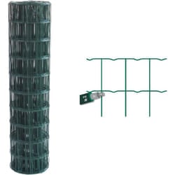 Rete elettrosaldata plastificata 100x25 mt