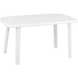 Tavolo in polipropilene verde 140x90xh.72