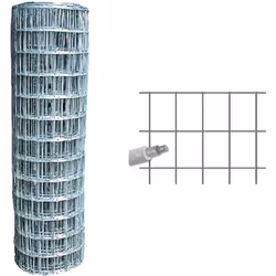 Rete elettrosaldata zincata cm 100 - F. 1,6 La rete elettrosaldata zincata cm 100 con un filo di 1,6 mm è ideale per moltepli ...