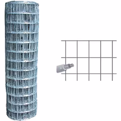 Rete elettrosaldata zincata cm 100 La rete elettrosaldata zincata da 100 cm è ideale per diverse applicazioni, tra cui recinz ...