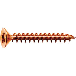 Viti per legno 6 x 120 mm, bronzate