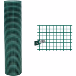 Rete elettrosaldata plastificata H 50 cm La rete elettrosaldata plastificata è un prodotto versatile e resistente, ideale per ...