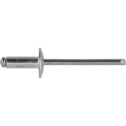 Iperbriko - Rivetto alluminio 4,0 x 7 - ø testa 10 cf.1000