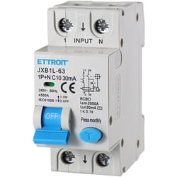 Interruttore magnetotermico differenziale 16A