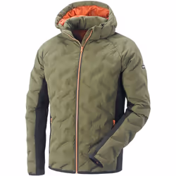 Giubbino 'Dakota' taglia L - oliva/arancio Scopri il giubbino 'Dakota', un capo versatile e alla moda, perfetto per ogni occa ...