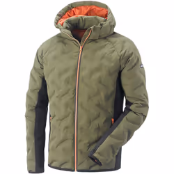 Giubbino 'Dakota' taglia XXXL - oliva/arancio Scopri il giubbino 'Dakota' in una elegante combinazione di colori oliva e aran ...