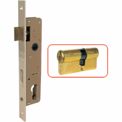 Serratura da infilare per porta in legno Art. 200 e 35 La serratura da infilare per porta in legno Art. 200 e 35 è un compone ...