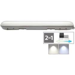 Plafoniera doppio tubo led 1200x100x70 mm