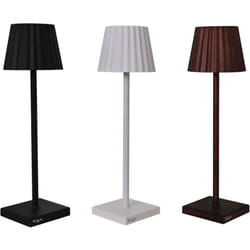 Iperbriko - Lampada da tavolo ricaricabile 10x10xh.38 cm