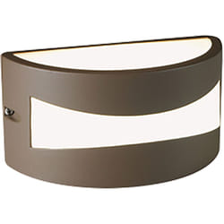 Iperbriko - Applique led Tibet 22x12,1x10,8 cm bianco