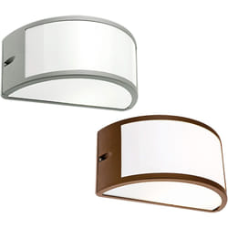 Iperbriko - Applique umbe 25x12x13 corten IP44