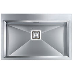 CM glamour mix 77 x 50 Lavello ad incasso Rettangolare Acciaio inox