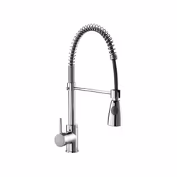 Miscelatore "EASYMIX", con molla e doccia con due getti, ghiera Ø mm55, cromato