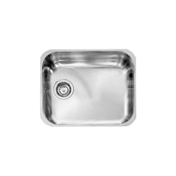 Lavello cinzia sottotop 50X40 R90 1 vasca acciaio inox