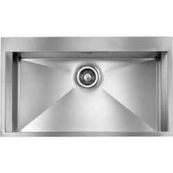 Lavello focus mix 3' 86X50X19 1 vasca acciaio inox