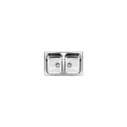 Lavello ix Cristal Filotop 3'' 79X50 2V - CM
