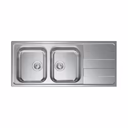 Codice: 015727SCSSP Marca: CM. CM 015727SCSSP Serie Levante 3'' Lavello Acciaio inox satinato da Incasso Goggiolatoio a Destr ...