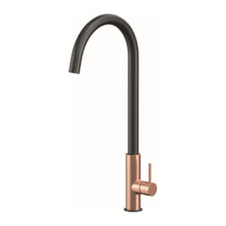 CM - Miscelatore acquamix 9242 con canna girevole black- copper bronze