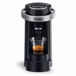 Caffè Borbone Bluemoon, Macchina per caffè a capsule, 0,9 L, Capsule caffè, 650 W, Nero, Cromo