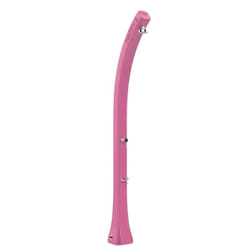 Doccia Solare In Polietilene Happy Five 24 Litri Con Lavapiedi Colore Fuxia Cv-F520/4003