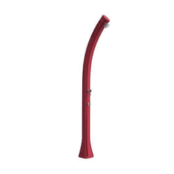 Doccia Solare In Polietilene Happy Beach 28 Litri Con Pulsante Temporizzato E Miscelatore Colore Rossa Cv-F560/3027
