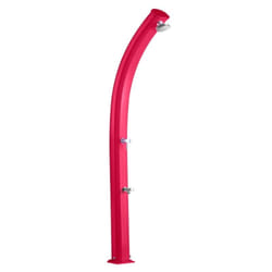 Doccia Solare Jolly 25 Litri In Alluminio Con Lavapiedi Colore Rossa Cv-A520/3027