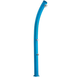 Doccia Solare Jolly 25 Litri In Alluminio Con Lavapiedi Colore Blu Cv-A520/5012