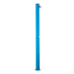 Doccia Solare Jolly 25 Litri In Alluminio Con Miscelatore Colore Blu Cv-A600/5012