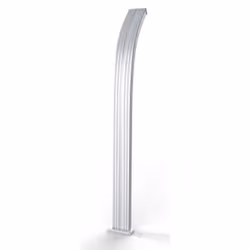 Doccia Solare da Esterno Giardino 30L Miscelatore e Lavapiedi Arkema Spring Inox Paint - Vista aggiuntiva 2