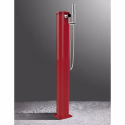 Doccia Solare da Esterno Giardino 20L Miscelatore e Doccetta Mobile Arkema Jolly Go Grigio Antracite - Vista aggiuntiva 4