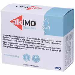 Alkimo Osteo 50+ Integratore per le Ossa 30 Bustine
