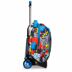 Seven 20C202313-208 zaino Zaino scolastico Multicolore Poliestere - Vista aggiuntiva 4