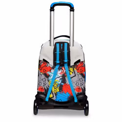 Seven 20C202313-208 zaino Zaino scolastico Multicolore Poliestere - Vista aggiuntiva 5