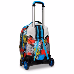 Seven 20C202313-208 zaino Zaino scolastico Multicolore Poliestere - Vista aggiuntiva 6