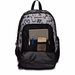 Seven 200102317-822 zaino Zaino scolastico Multicolore Poliestere - Vista aggiuntiva 5