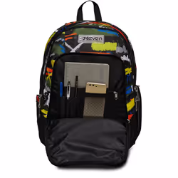 Seven 200102357-657 zaino Zaino scolastico Multicolore Poliestere - Vista aggiuntiva 7