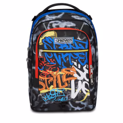 Seven 200102410-899 zaino Zaino scolastico Multicolore Poliestere - Vista aggiuntiva 8