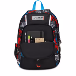 Seven 200102416-899 zaino Zaino scolastico Multicolore Poliestere - Vista aggiuntiva 7