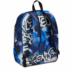 Seven 200102439-550 zaino Zaino scolastico Multicolore Poliestere - Vista aggiuntiva 5