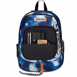 Seven 200102439-550 zaino Zaino scolastico Multicolore Poliestere - Vista aggiuntiva 7