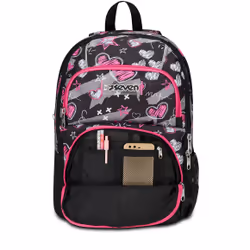 Seven 200102435-899 zaino Zaino scolastico Multicolore Poliestere - Vista aggiuntiva 7