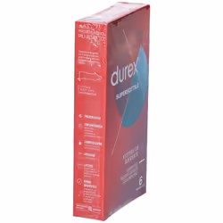 Durex Supersottile Vestibilità Aderente 6 Profilattici