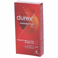 Durex Supersottile XL 6 Profilattici