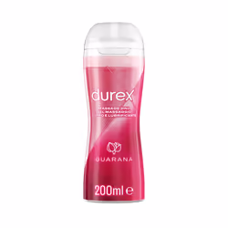 Durex Massage 2 in 1 con Guaranà Gel Lubrificante è ideale per alleviare la secchezza vaginale e per momenti di relax con mas ...