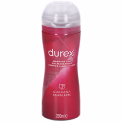Durex Massage 2 in 1 Gel Lubrificante con Guaranà da 200ml