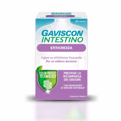 Gaviscon Intestino Stitichezza e Disturbi Intestinali 30 Capsule