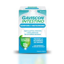 Gaviscon Intestino Gonfiore e Meteorismo per Gonfiore 30 Capsule